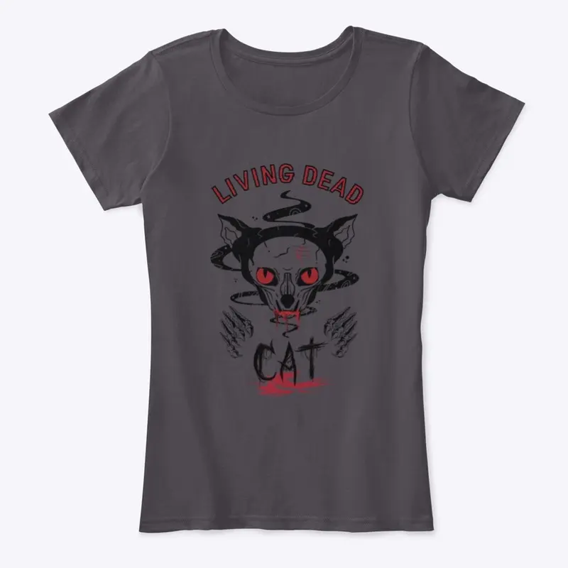 Living Dead Halloween Cat