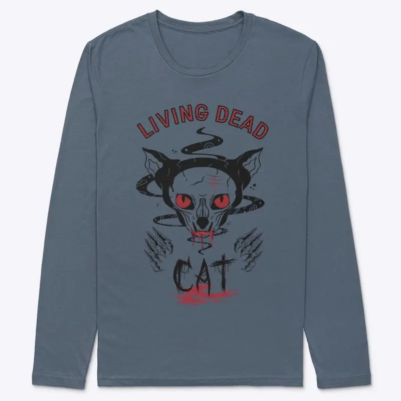 Living Dead Halloween Cat