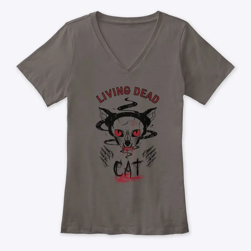 Living Dead Halloween Cat